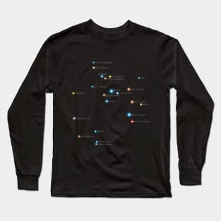 Constellation Sagittarius Long Sleeve T-Shirt